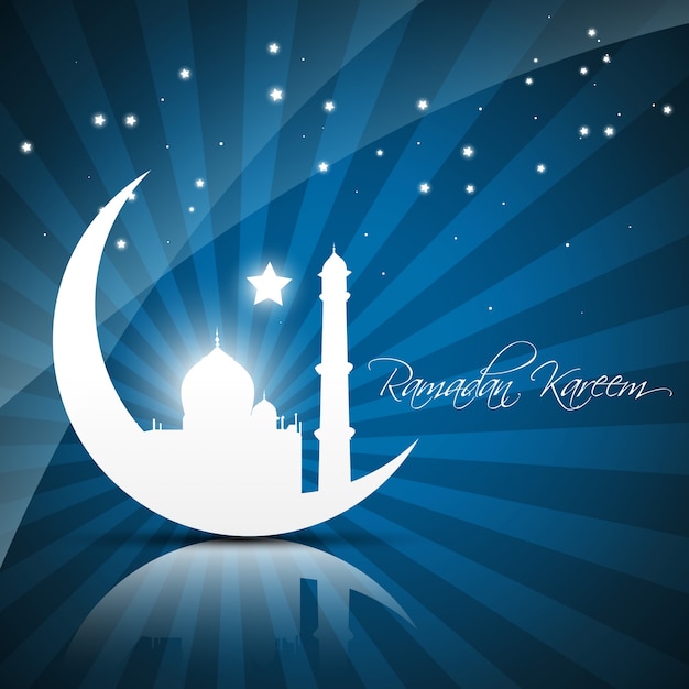 Beautiful ramadan kareem illustration