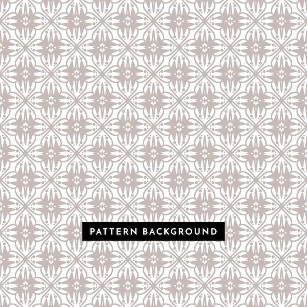 Free Vector beautiful vintage pattern design background