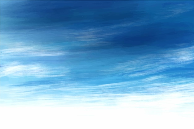 Free Vector beautiful white cloud on blue sky background