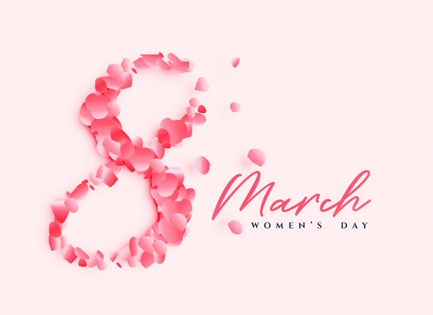 Beautiful women's day poster design 