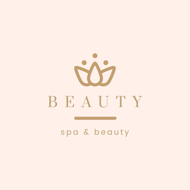 Free Vector beauty and spa logo vector