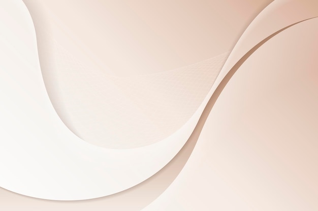 Beige abstract curved background