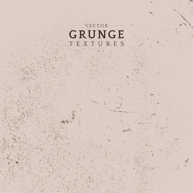 Free Vector beige grunge distressed texture vector