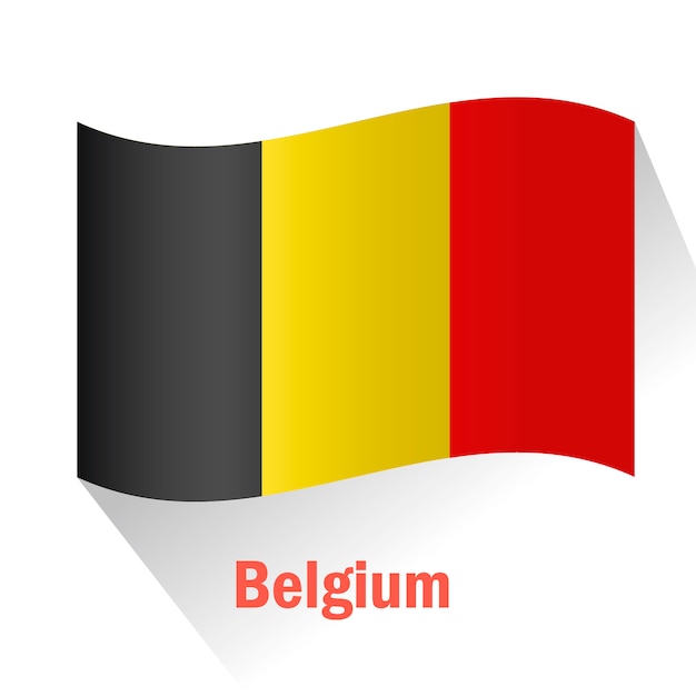 Free Vector belgium flag background