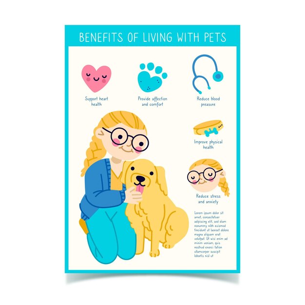 Benefits of living with a pet