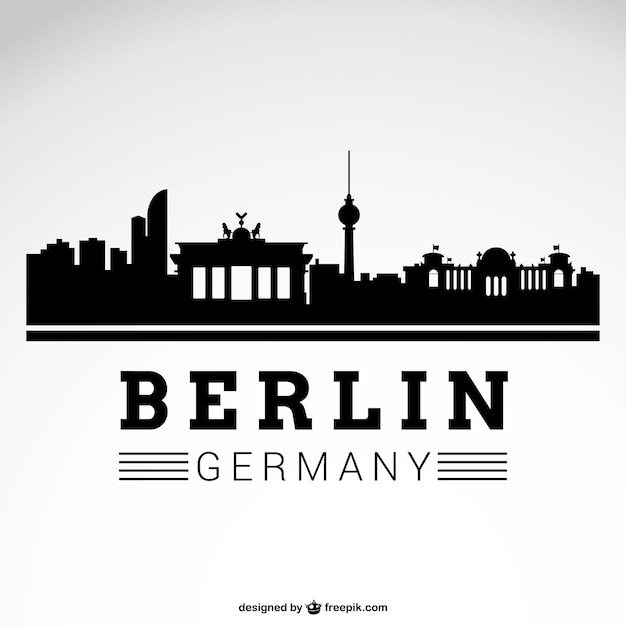 Berlin city skyline