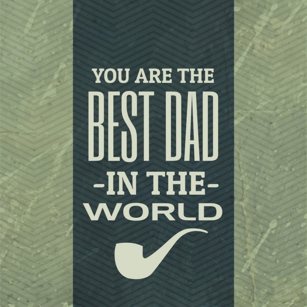 Free Vector best dad in the world background