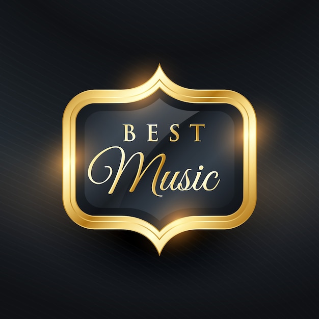 best music golden label for awards