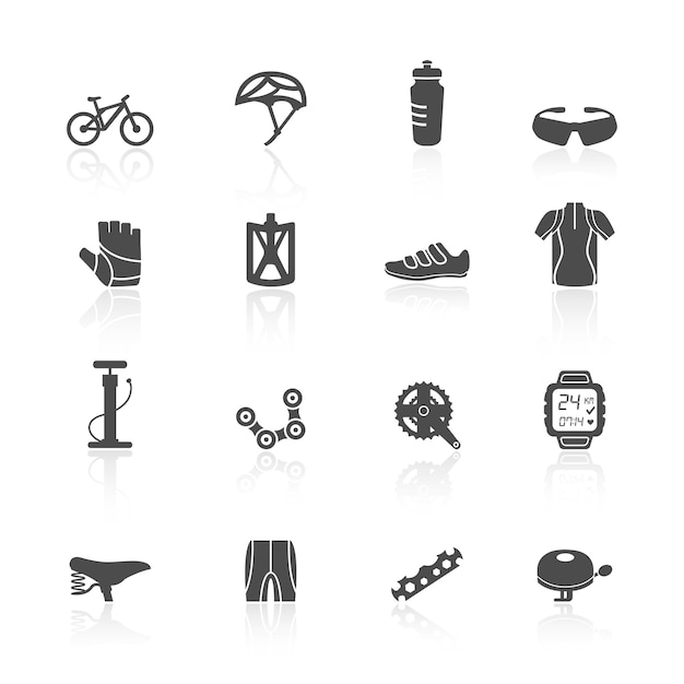 Bicycle icons