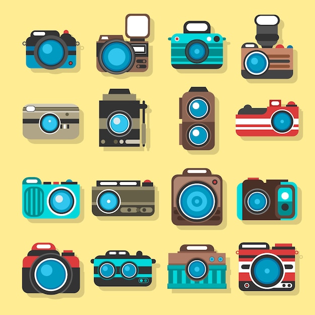 Big lens camera collection