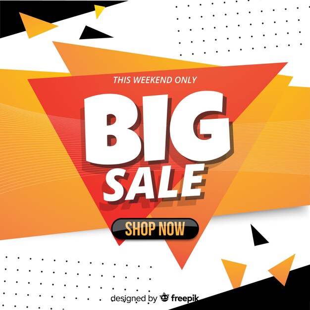 Big sale banner