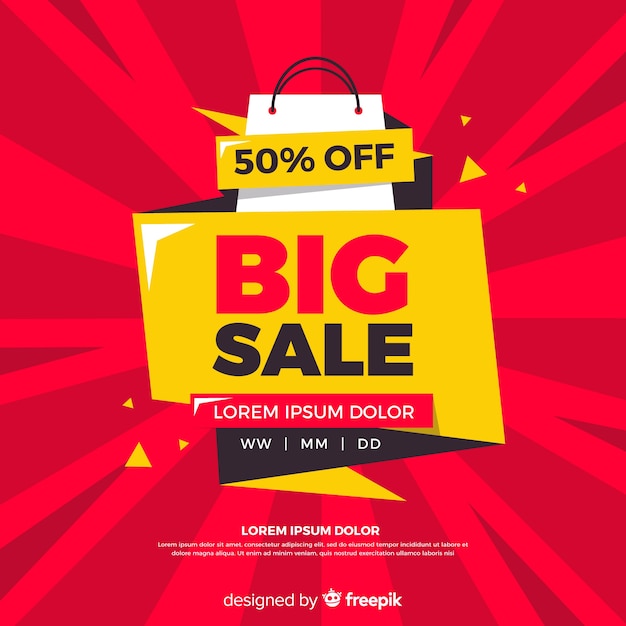 Big sale banner