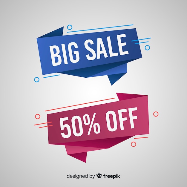 Free Vector big sale banner