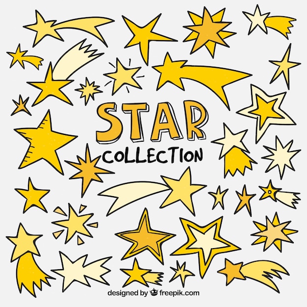 Big yellow star collection