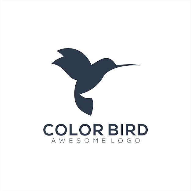 Free vector bird icon silhouette illustration