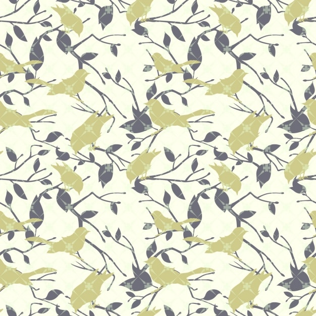 Free Vector birds pattern design