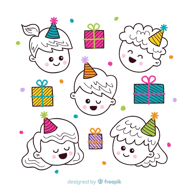 Birthday kids set