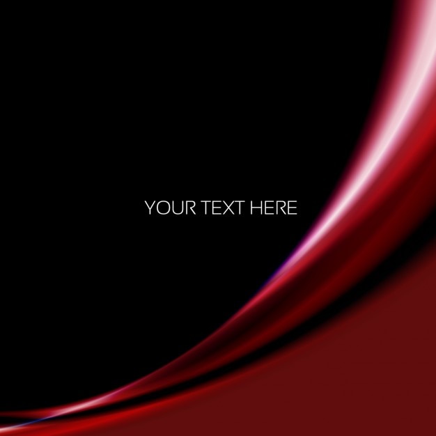 Black background with garnet wave