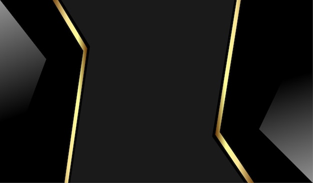 Black background with a gold border and the word gold on it