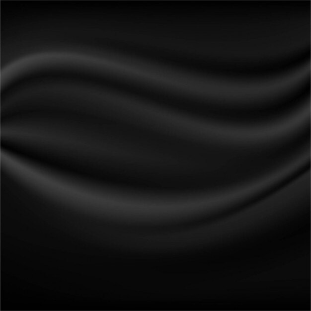 Black background with wavy shapes