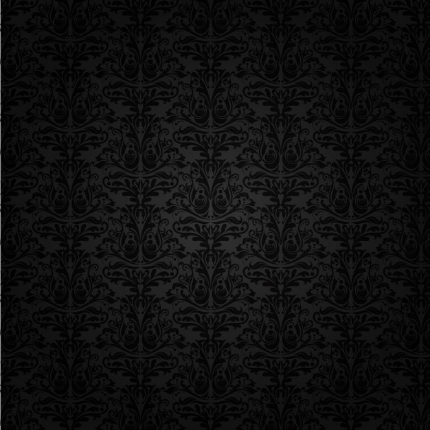 Black Damask Background