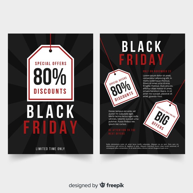 Black friday flyer