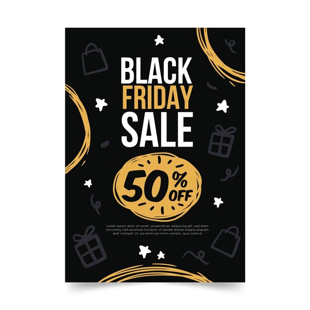 Black friday flyer