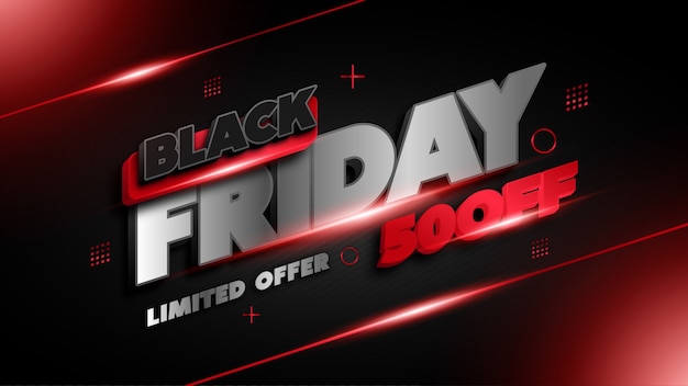 Black Friday Limited Offer Banner