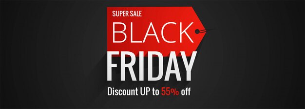 Black friday sale banner  