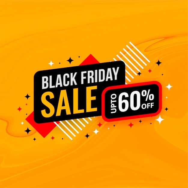 Black friday sale and discount banner template