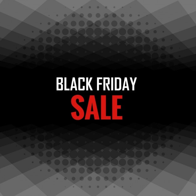 Free Vector black friday sale poster