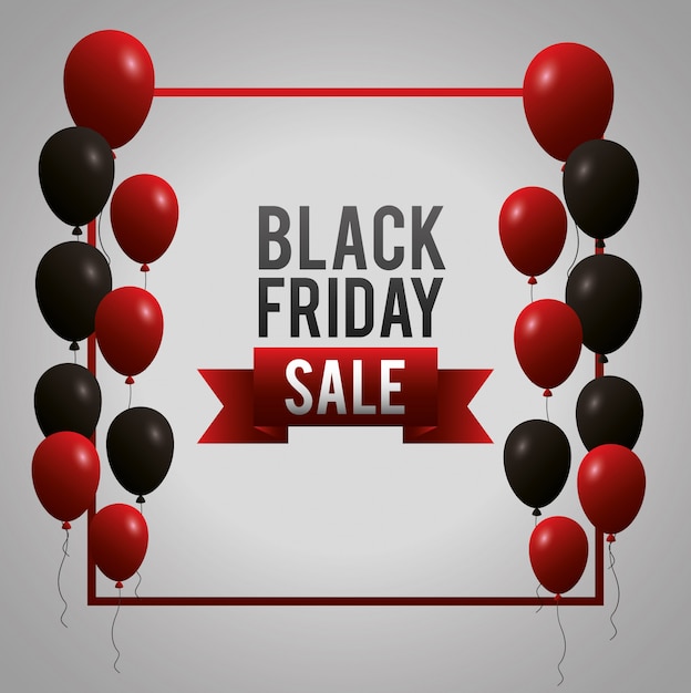 Black friday shopping sales background