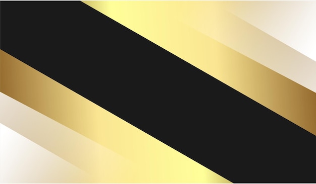 Free Vector a black and gold background with a black stripe that says'gold '