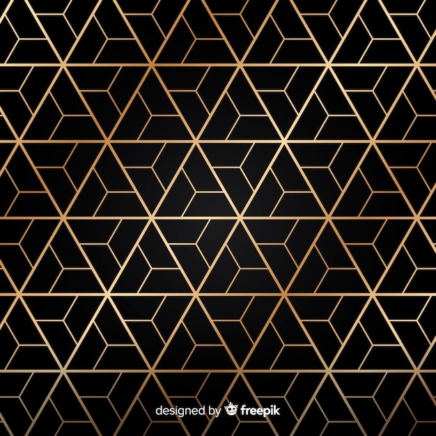 Black and gold background