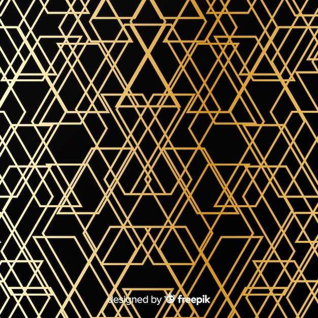 Black and gold background