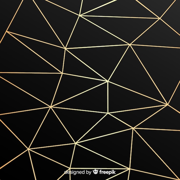 Black and gold background