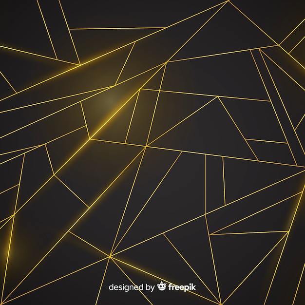 Black and gold background