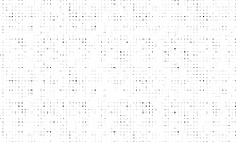 Free vector black minimal halftone in white background