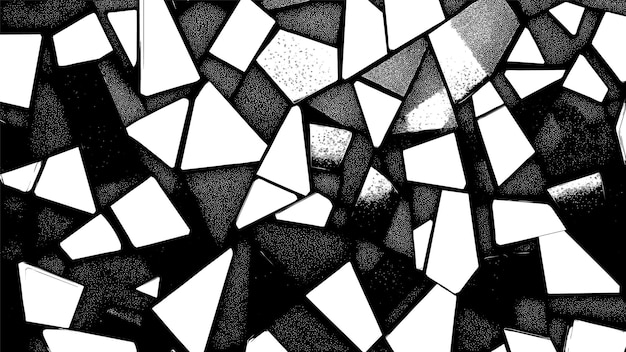 Free Vector black mosaic wallpaper