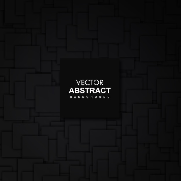 Black Vector Abstract Background