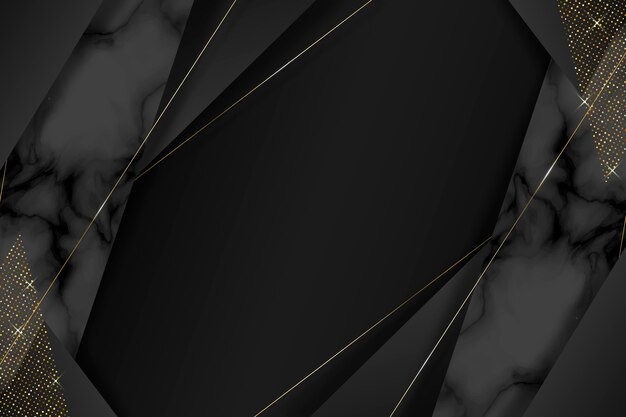 Black wallpaper with abstract design