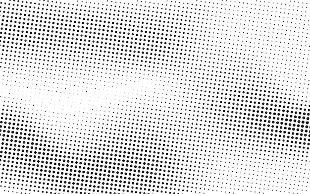 Free vector black wave halftone background