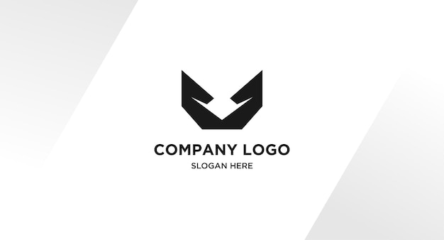 Free vector a black and white logo with the letter a on it