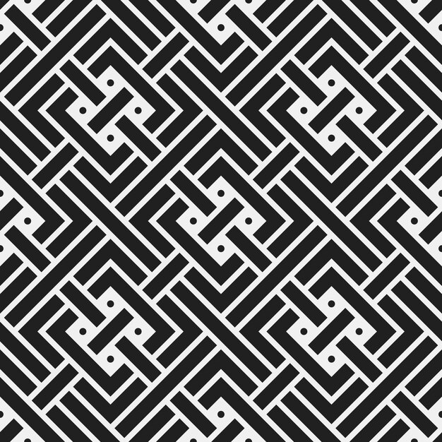 Black and white pattern background