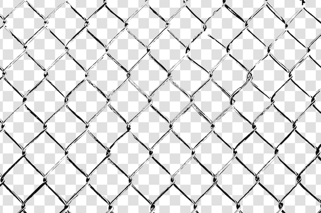 Free Vector a black and white pattern of chain link fence.