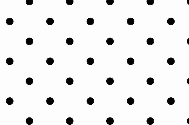 Black and white polka dot cute pattern wallpaper