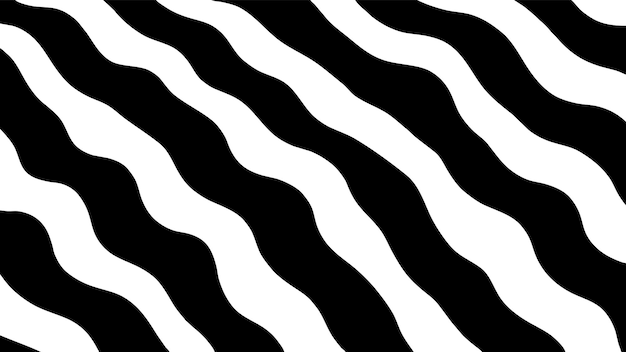 black and white stripes pattern