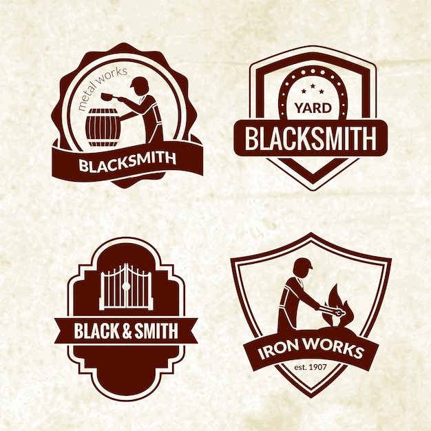 Blacksmith Emblems Set