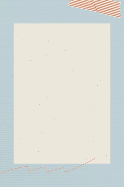 Blank beige notepaper template vector