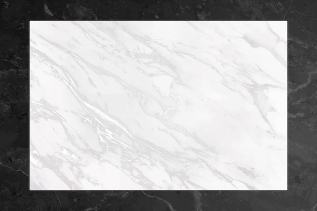 Free Vector blank marble textured frame